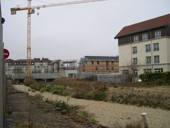  Chantier du nouveau campus de Troyes